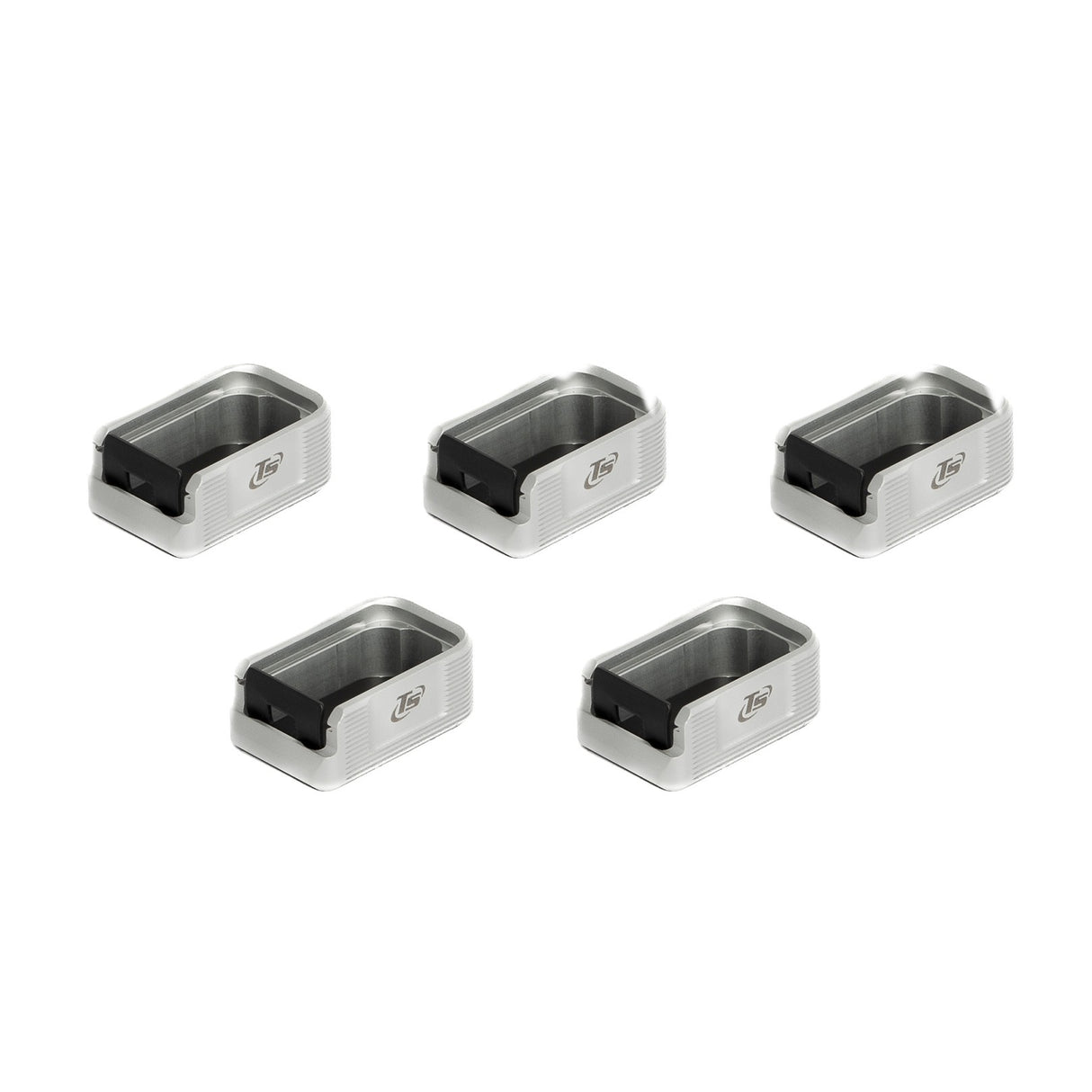 CZ Shadow 2, CZ 75 & SP-01 alu base pads TS - set of 5 pcs | +2 rounds