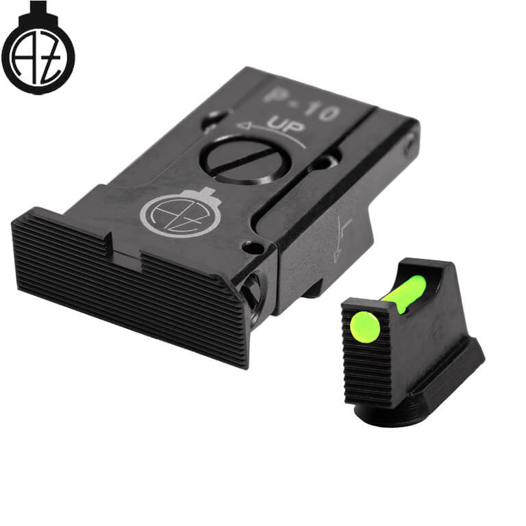CZ P-10 adjustable sights | fiber optic A