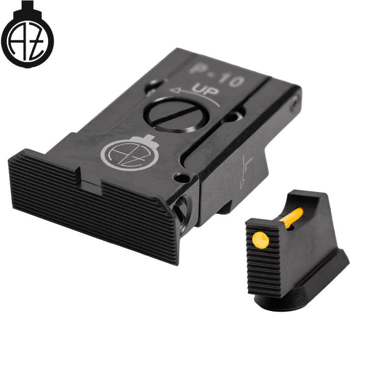 CZ P-10 adjustable sights | fiber optic A