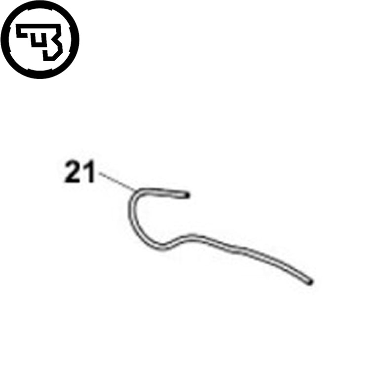 CZ P-10 slide stop spring | part #21