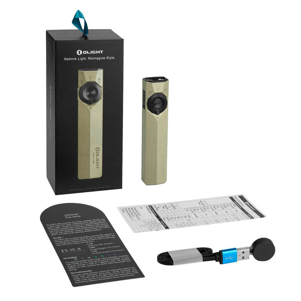 Olight ArkPro Ultra | flat 4-in-1 EDC flashlight | 1.700 lm