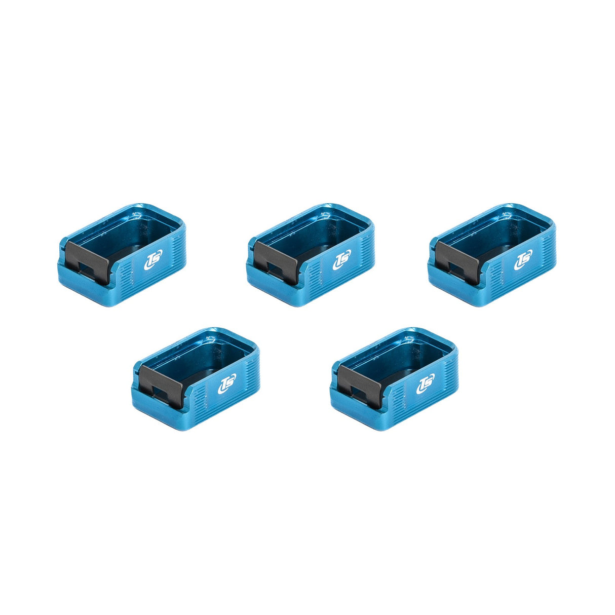CZ Shadow 2, CZ 75 & SP-01 alu base pads TS - set of 5 pcs | +2 rounds