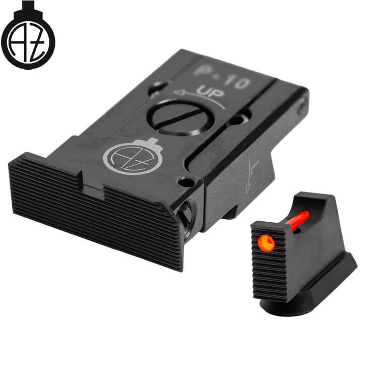 CZ P-10 adjustable sights | fiber optic A