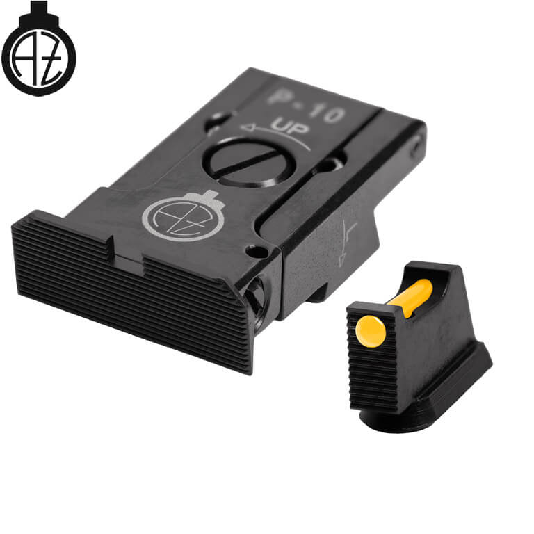 CZ P-10 adjustable sights | fiber optic A