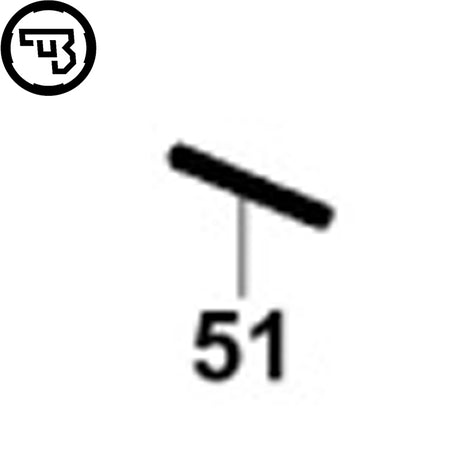 CZ Bren 2 ejector spring | part #51