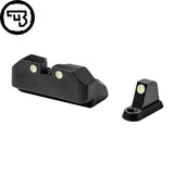 CZ P-10 Optics Ready sight set luminescent