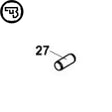 CZ P-10, CZ P-07 & P-09 mag release spring pin| part #27