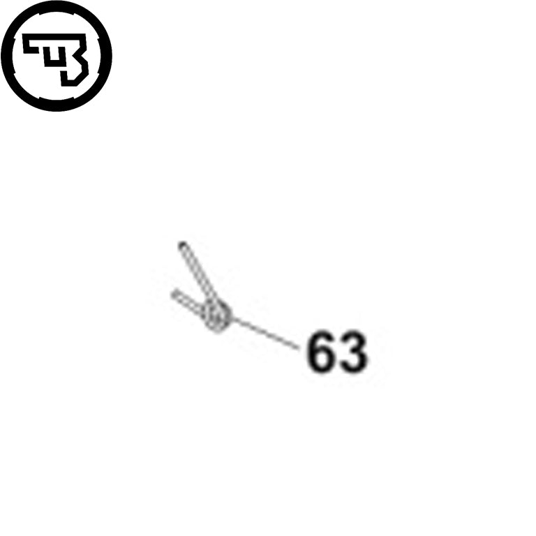 CZ Scorpion Evo trigger spring | part #63 – CZ Parts