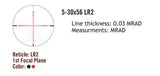 Sightmark Presidio 5-30x56 LR2 FFP riflescope