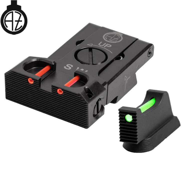 CZ Shadow 2, CZ 75 SP-01 Shadow adjustable sight set with fiber optics | type B