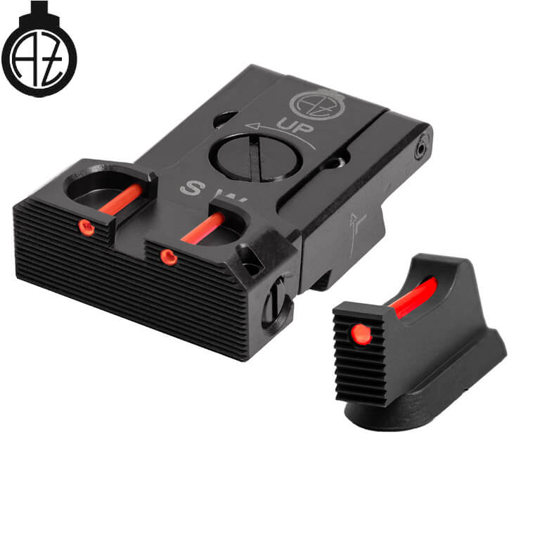 CZ Shadow 2, CZ 75 SP-01 Shadow adjustable sight set with fiber optics | type B
