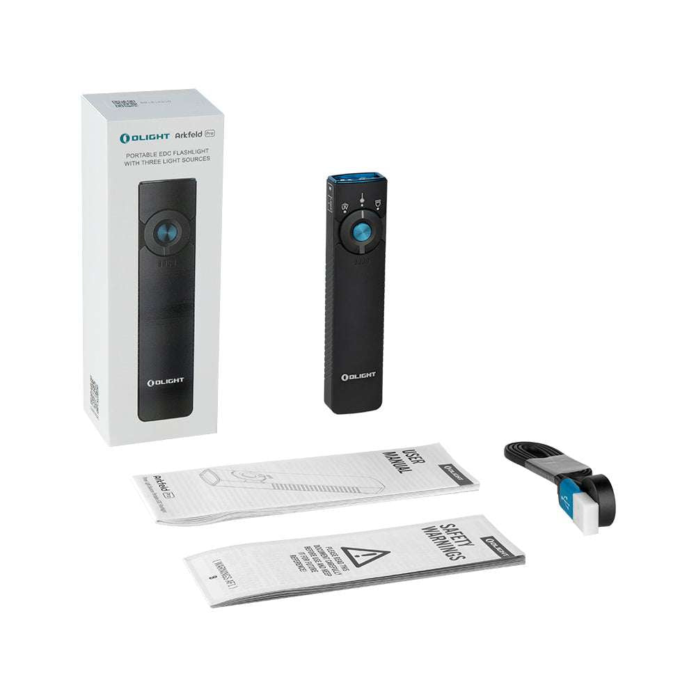Olight Arkfeld Pro | flat 3-in-1 EDC flashlight | 1.300 lm