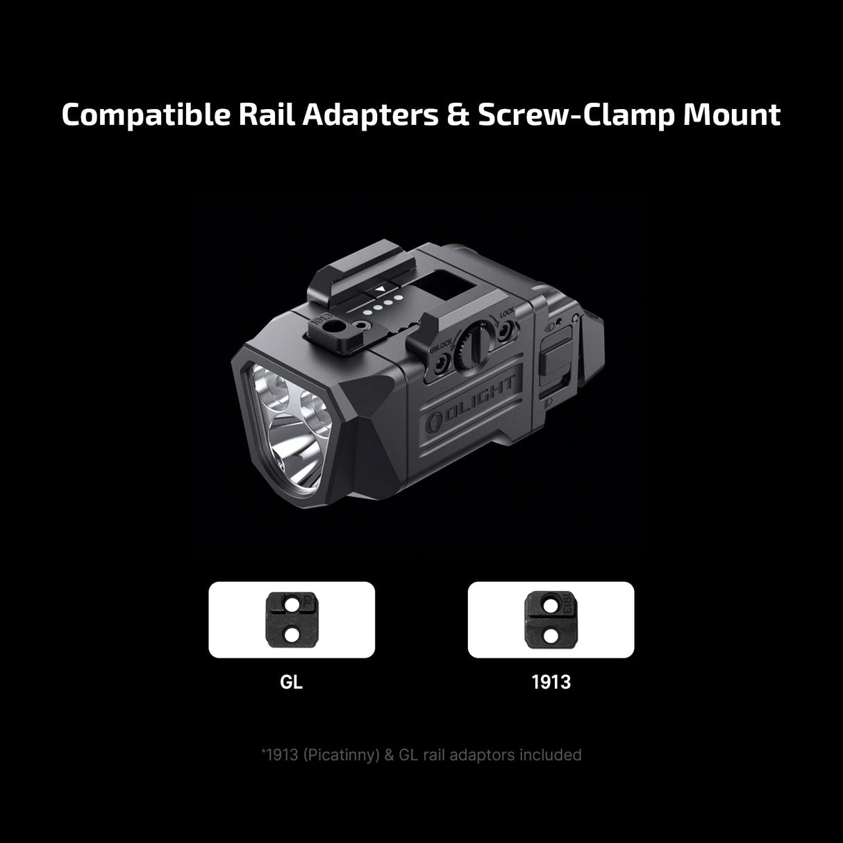 Olight PL X | pistol light | 1.200 lm