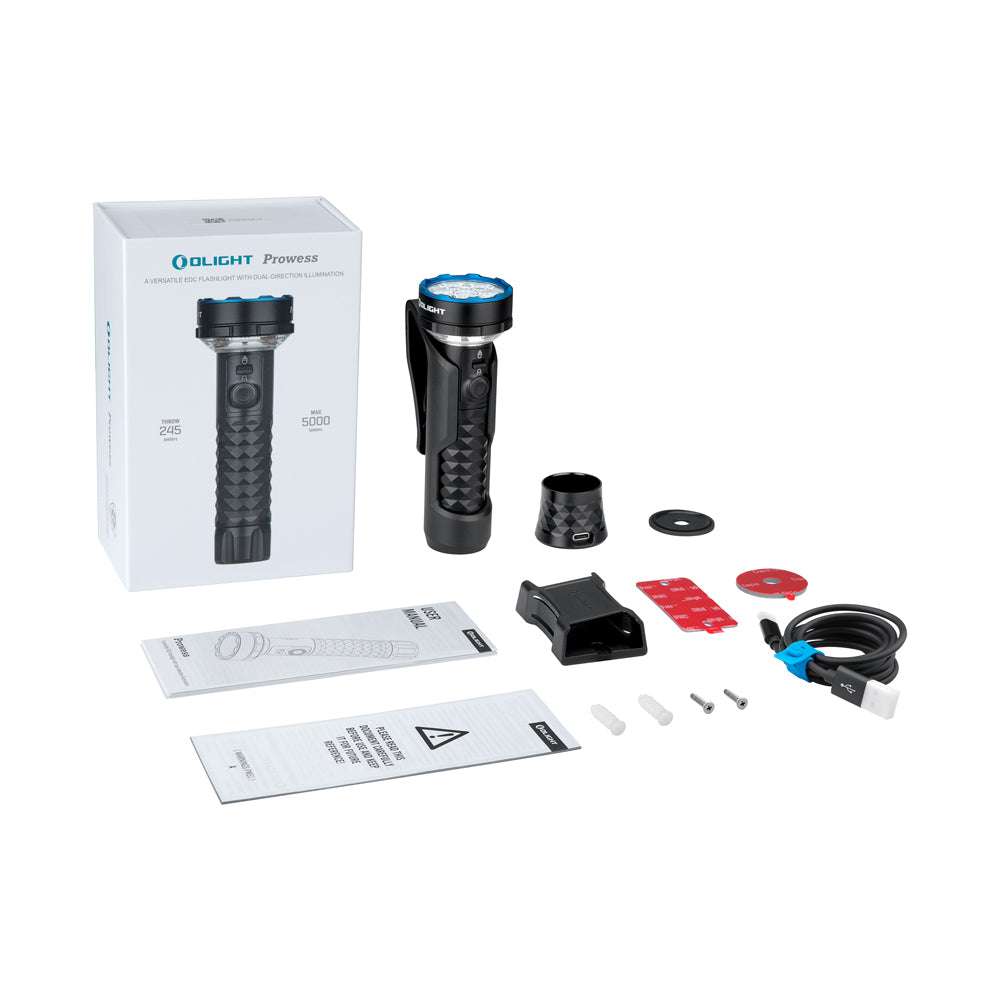 Olight Prowess | flashlight with bidirectional lighting | 5.000 lm