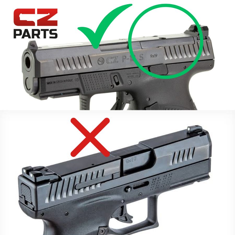 CZ P-10 OR plate | Shield RMSc & Holosun K-series footprint