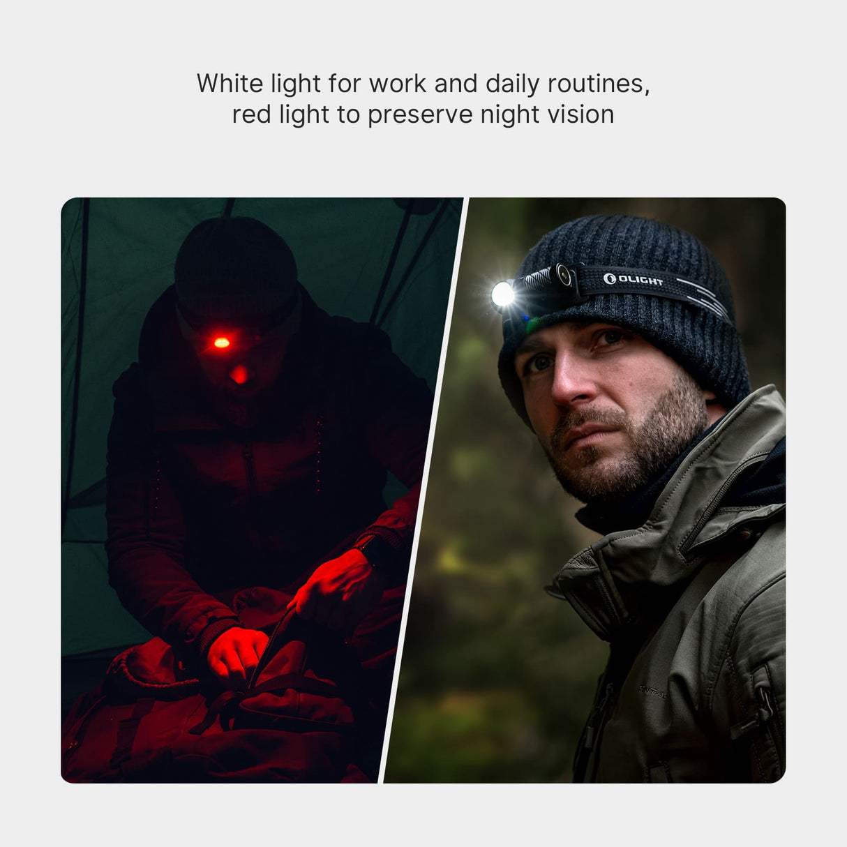 Olight Perun 3 Mini | rechargeable headlamp | 1.250 lm